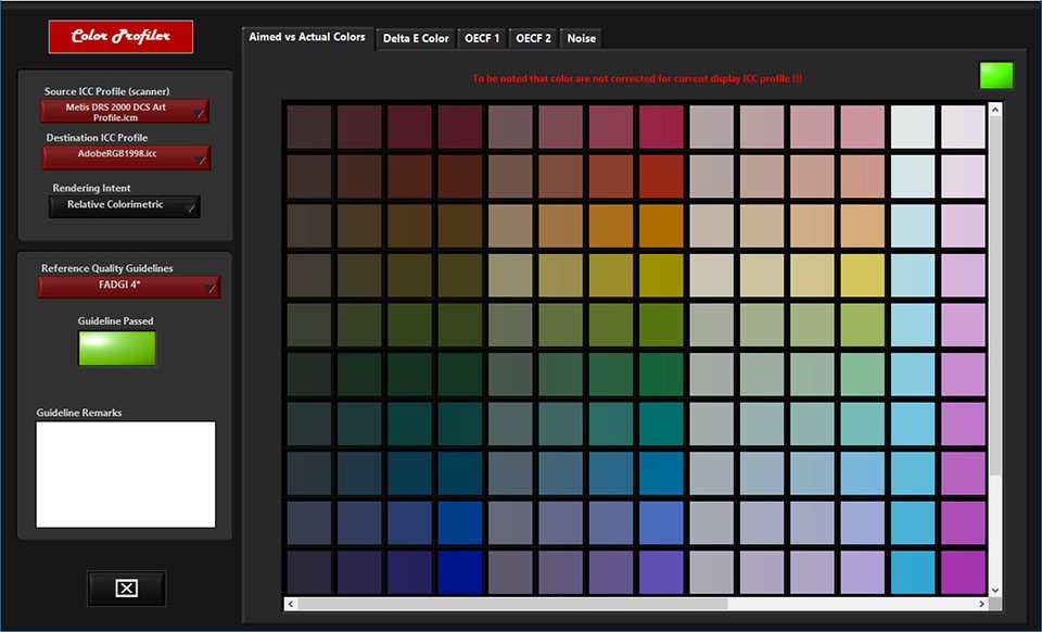 Download Color Accuracy - METIS Systems srl Tecnology