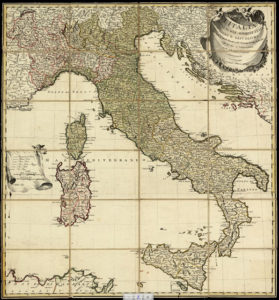 Map of Italy