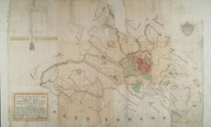 Map of Frascati - Cultural Heritage